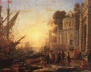 Claude Lorrain The Disembarkation of Cleopatra at Tarsus Sweden oil painting artist